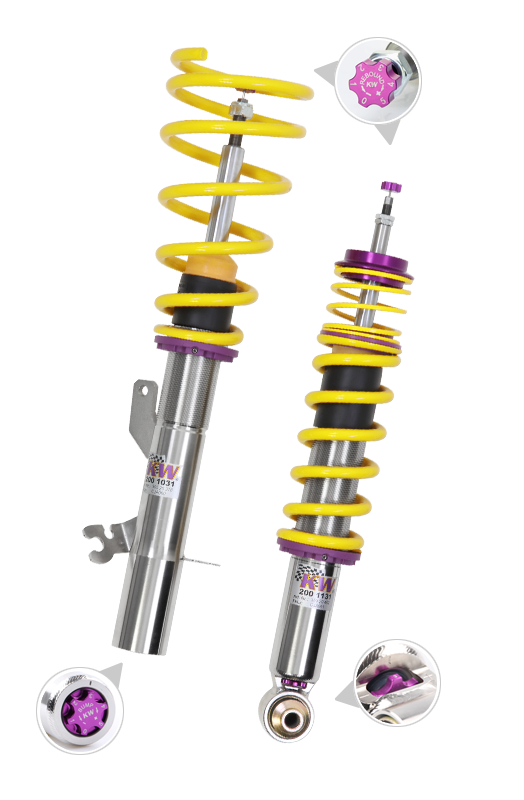 KW 3522000R Coilover Kit INOX V3 BMW 3er / 3-series (F30, F31); (3L, 3K) Photo-1