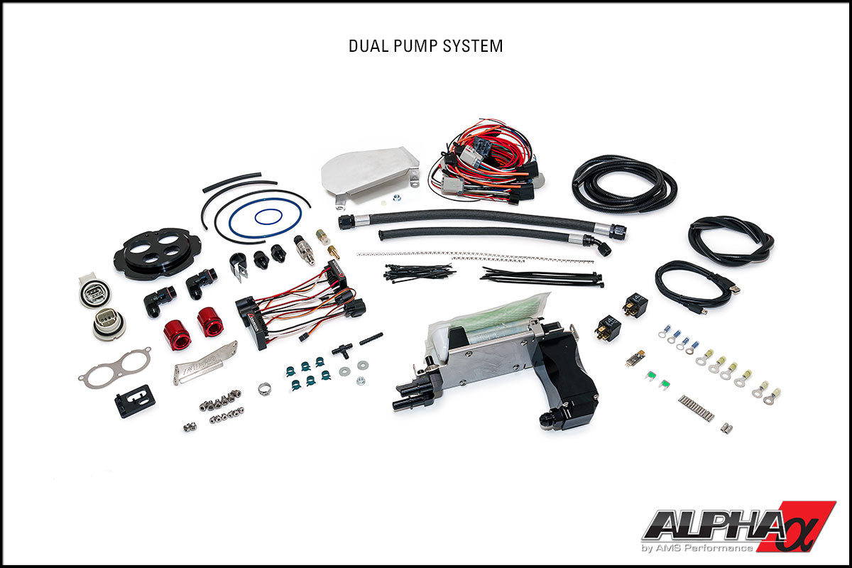 AMS ALP.07.07.0010-3 Fuel System (Single to dual Pump Conversion) for NISSAN GT-R (R35) Photo-1