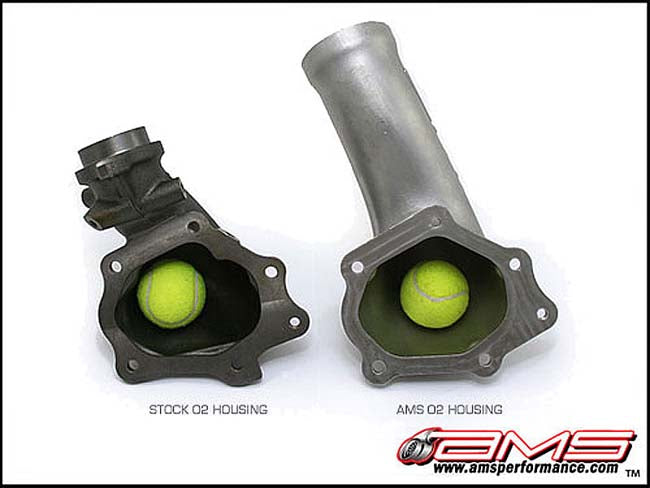AMS AMS.04.05.0001-1 Downpipe with Turbo Outlet Pipe for MITSUBISHI EVO X Photo-2