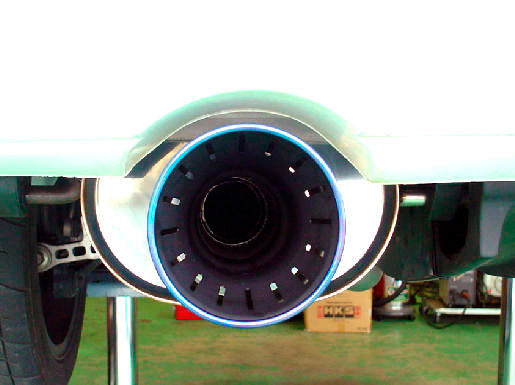 HKS 31029-AF001 Super Turbo Muffler Subaru Impreza GDB (E~G) 6/2004~ (LWB) Photo-3