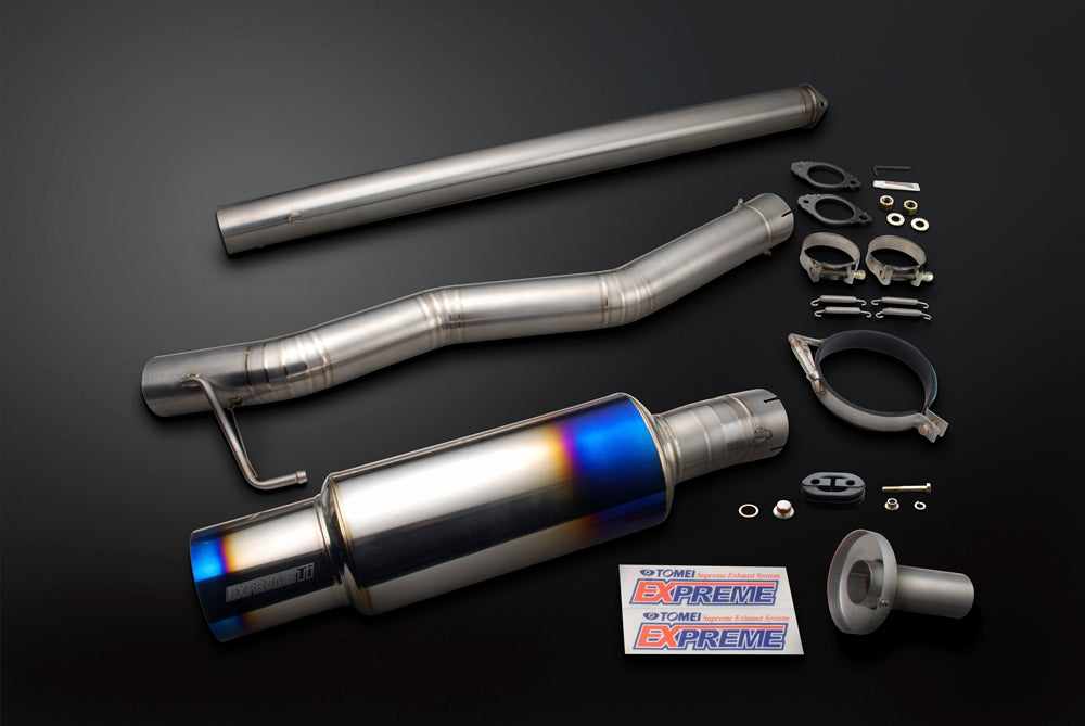TOMEI TB6090-MT01B FULL TITANIUM MUFFLER KIT EXPREME Ti EVO8-9 USDM BUMPER Photo-1