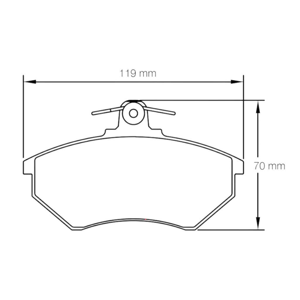 PAGID 1744-RSH29E Brake Pads RSH29E Photo-1