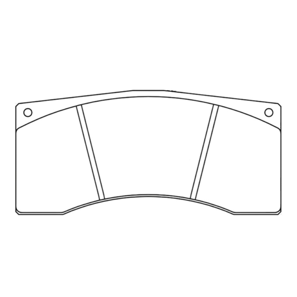 PAGID 2704-M2C Rear Brake Pads for BMW M8 GTE / PORSCHE 991.2 GT2 RS Clubsport / TOYOTA GR Supra GT4 Photo-0