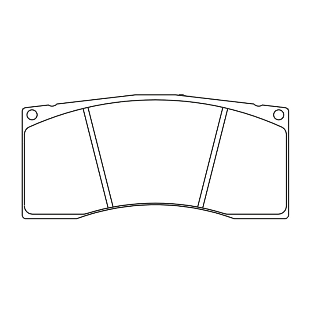 PAGID 4912-RST2E Brake Pads for for Caliper Alcon CAR68 (4423) Photo-0