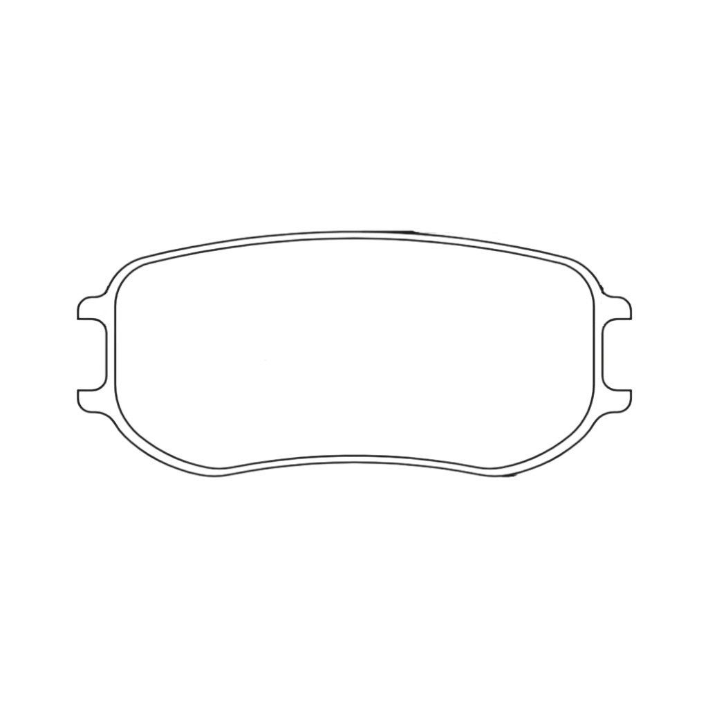 PAGID 4929-CUP01 Rear Brake Pads for PORSCHE 991 GT3 Cup / Cayman GT4 Clubsport (PFC Brakes 28/26 mm) Photo-0