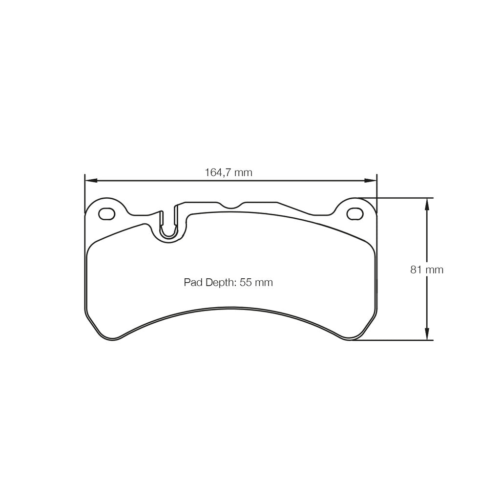 PAGID 8005-RSL19 Front Brake Pads for SUBARU WRX STi 2017- Photo-1