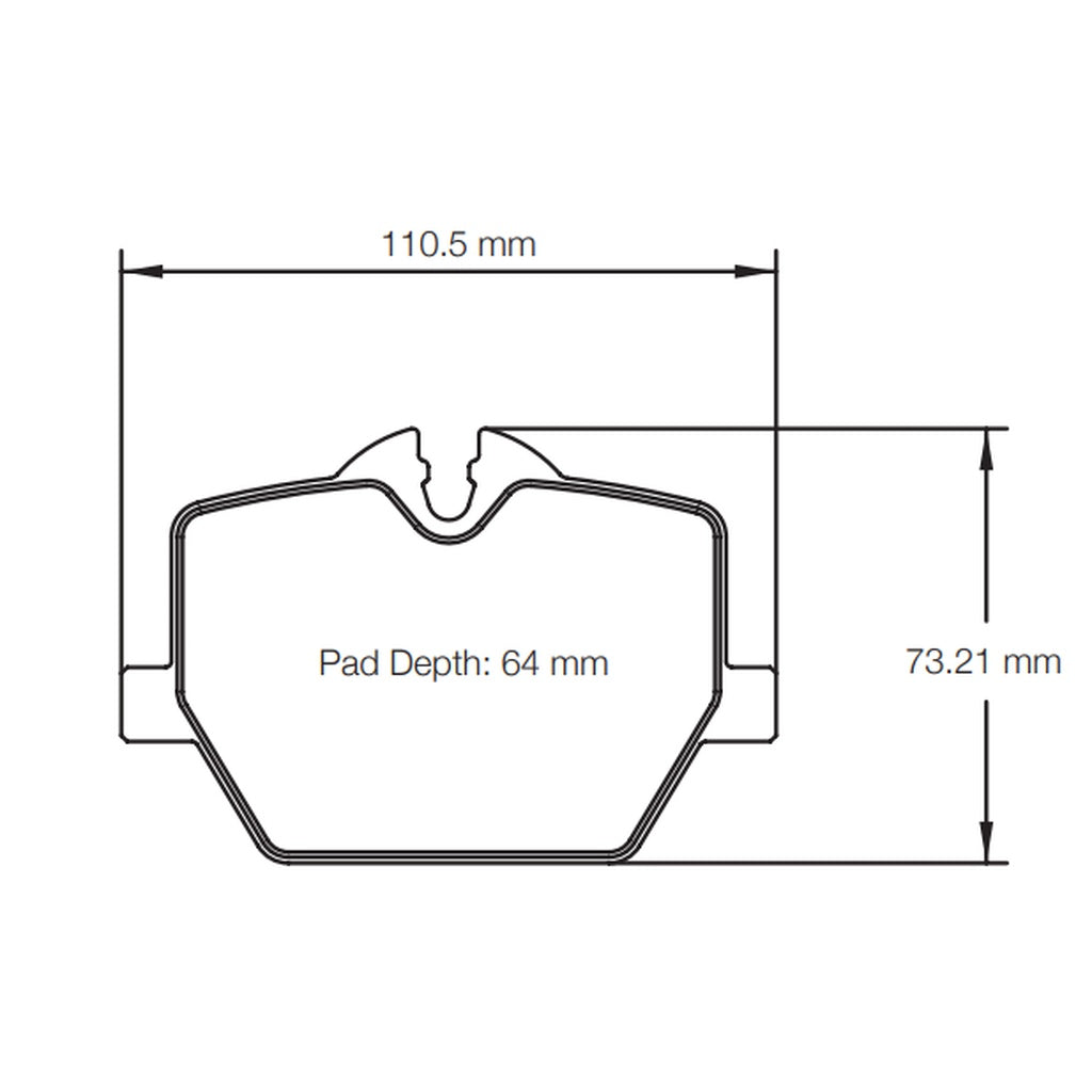 PAGID 8276-RSL29 Rear Brake Pads RSL29 for TOYOTA GR Supra / BMW Z4 (G29) / M340i / M340d (G20) / M440i / M440d (G22) Photo-1
