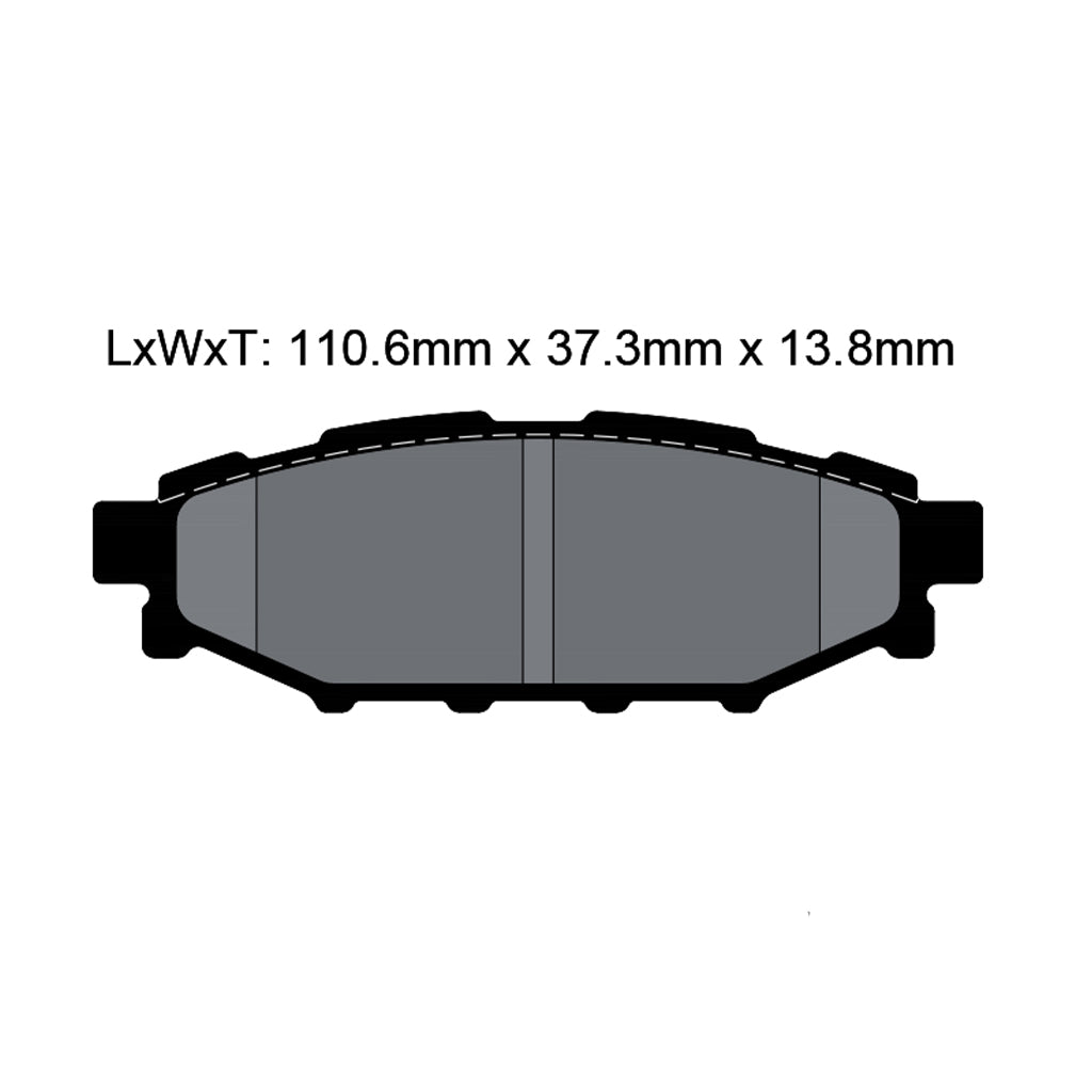 PAGID T8065SP2001 Rear Brake Pads for STREET+ for SUBARU BRZ / TOYOTA GT86 / GR86 Photo-1