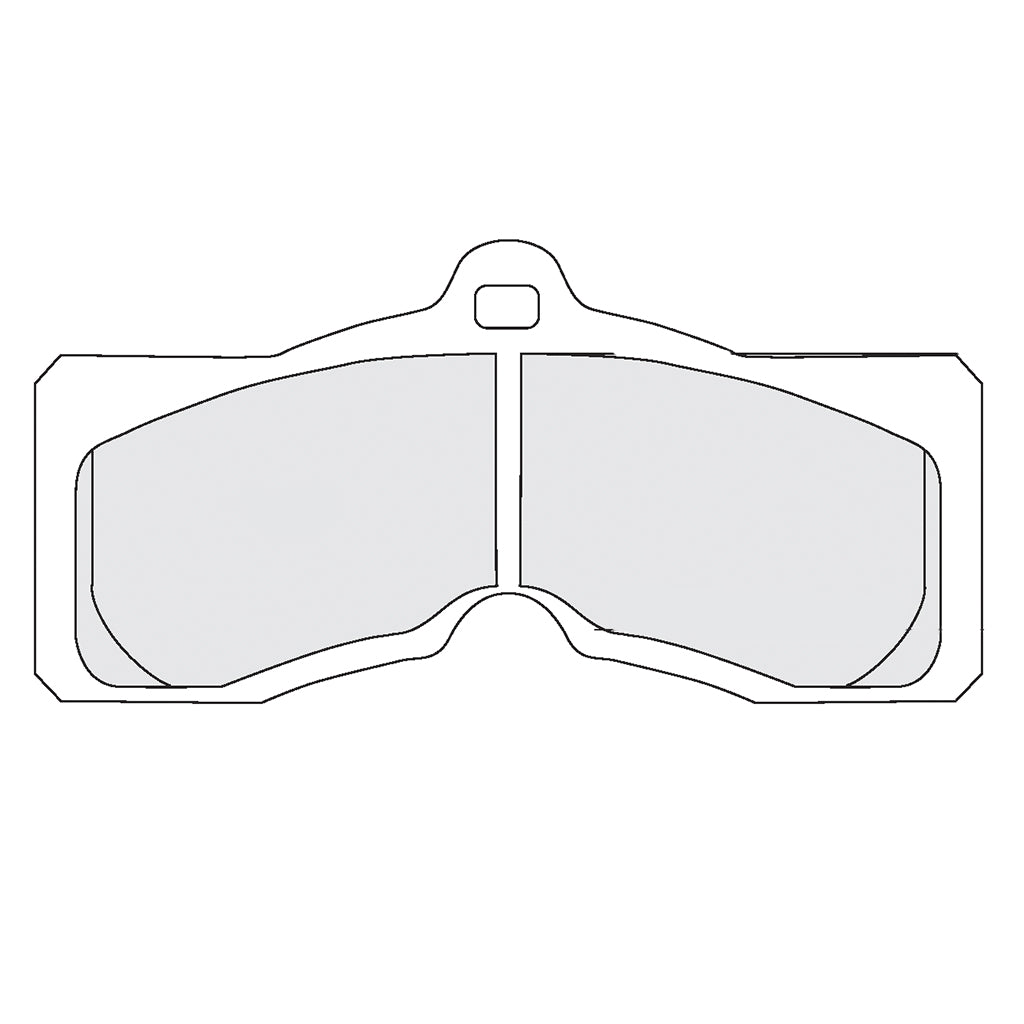 PFC 0008.11.13.44 Brake Pads for CHEVROLET Camaro / Corvette C3 1965 - 1982 (11 Compound, 13 mm) Photo-0