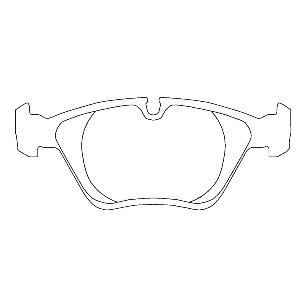PFC 0394.331.20.44 Front Brake Pads for BMW 330i (E46) / M3 (E36 / E46) / M5 (E34) (331 Compound, 20 mm) Photo-0