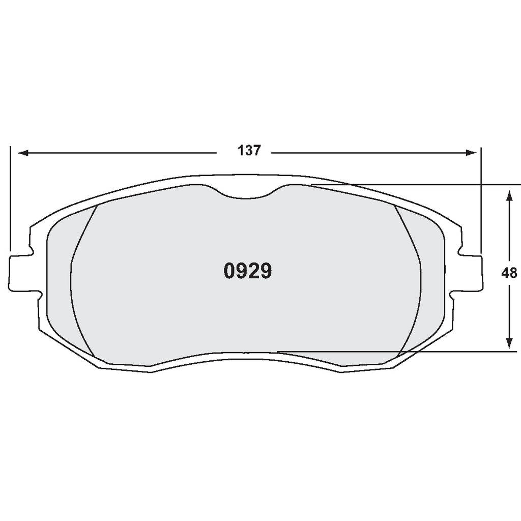 PFC 0929.68.17.64 Front Brake Pads for SUBARU BRZ (ZC6) / TOYOTA GT86 (ZN6) (68 Compound, 17 mm) Photo-0