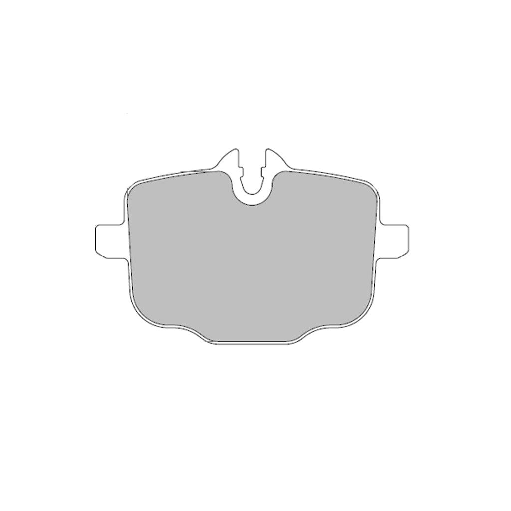 PFC 1469.332.17.44 Rear Brake Pads for BMW M2 (G87) / M3 (G80) / M4 (G82) / X3M (F97) / X4M (F98) Steel Brakes (332 Compound, 17 mm) Photo-0