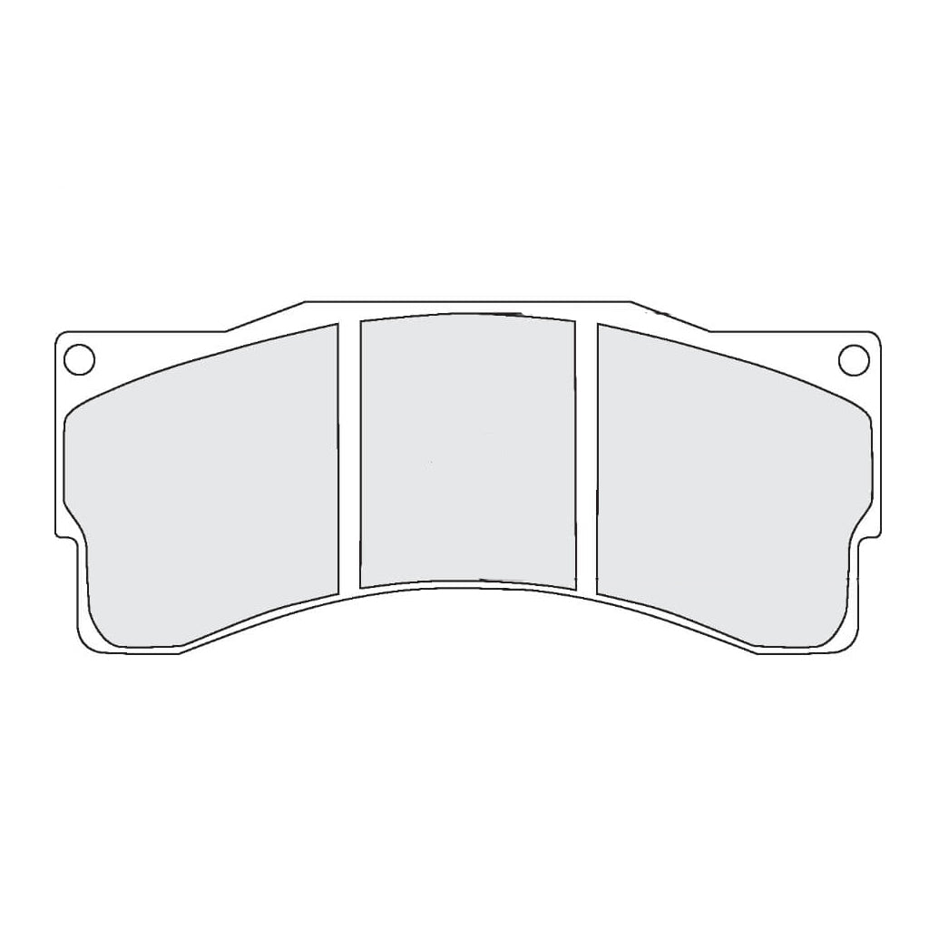 PFC 7778.331.25.44 Brake Pads for Caliper AP Racing CP9665 (331 Compound, 17 mm) Photo-0