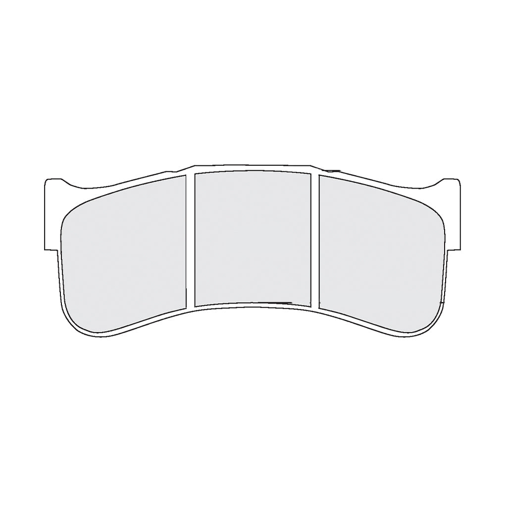 PFC 7797.40.25.44 Brake Pads 40 CMPD 25 mm for PORSCHE 911 GT2 (992) / AUDI R8 LMS Photo-0