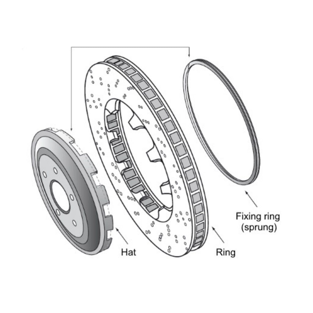PFC 267.157.303.151 Brake Rotor Hat V3 Photo-0