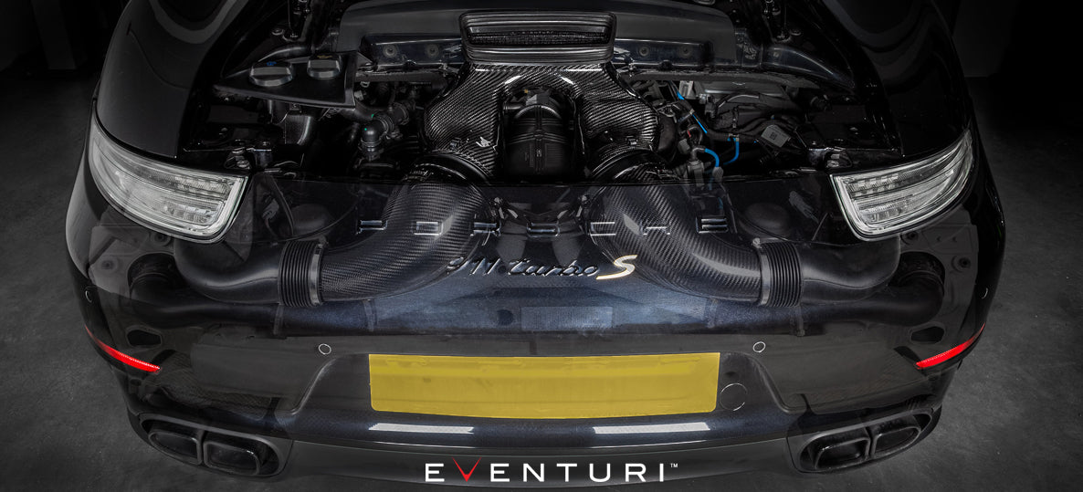 EVENTURI EVE-P991T-INT Intake System (Carbon) for PORSCHE 991 Turbo Photo-4
