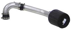 K&N 69-6010TS Performance Air Intake System TYPHOON; MAZDA 3, L4-2.3L (CCA), 04; SILVER Photo-0
