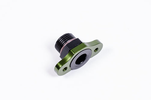 RADIUM 20-0303 Fuel Rail Adapter Fitting FPR 8AN ORB, 11mm Bore, 32mm Spacing, M5 for TOYOTA GR Corolla Photo-0