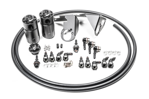 RADIUM 20-0787-FL Dual Catch Can Kit, Fluid Lock for CORVETTE 2005-2013 Photo-0
