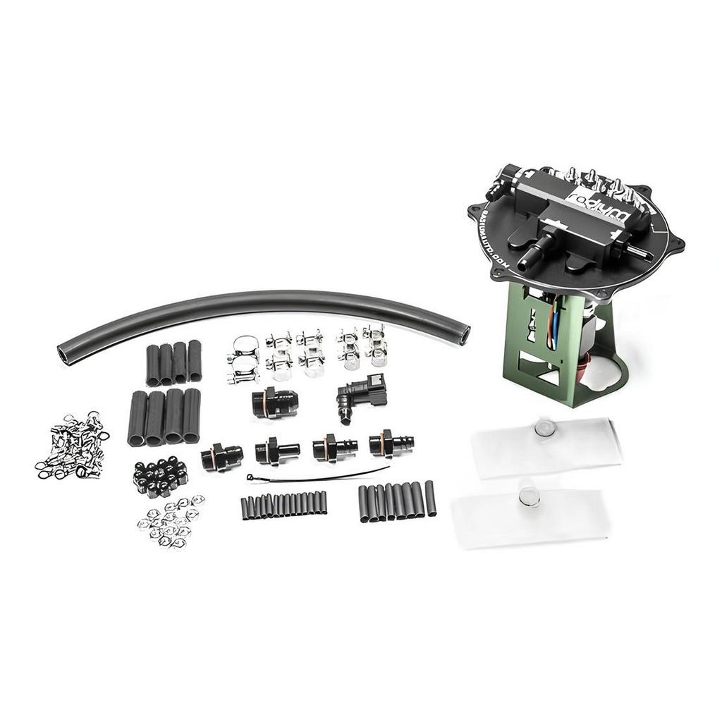 RADIUM 20-1340 Fuel Pump Hanger (Fits AEM 50-1220 / DW440) for MITSUBISHI EVO 7 / 8 / 9 Photo-0