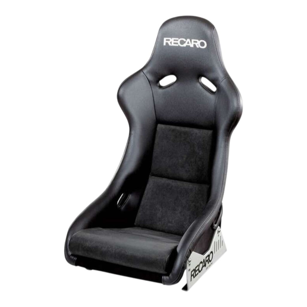 RECARO 070.77.030.885.ET Seat Cover for Pole Position, Ambla Leather Black/Dinamica Black Photo-0
