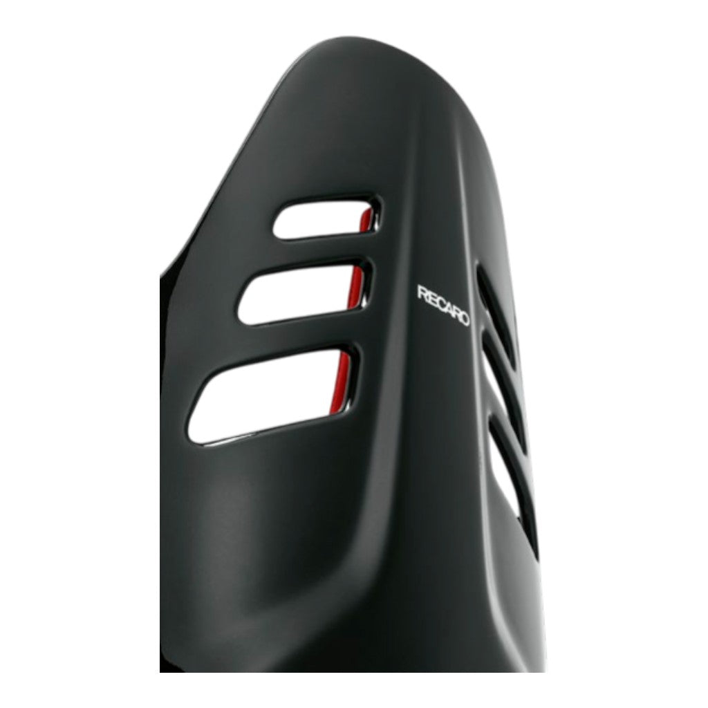 RECARO 076.01.1B23 Race Seat Podium GF Left Side (ABE / FIA 8855-1999), Red Alcantara / Black Leather, Size M Photo-2