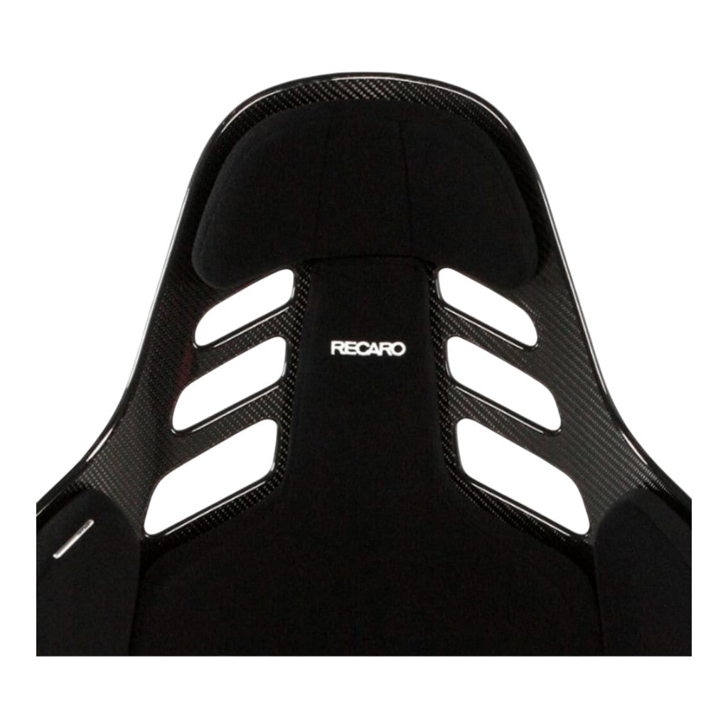 RECARO 078.01.1B21 Race Seat Podium CF Left Side (ABE / FIA), Black Velour, Size M: Photo-2