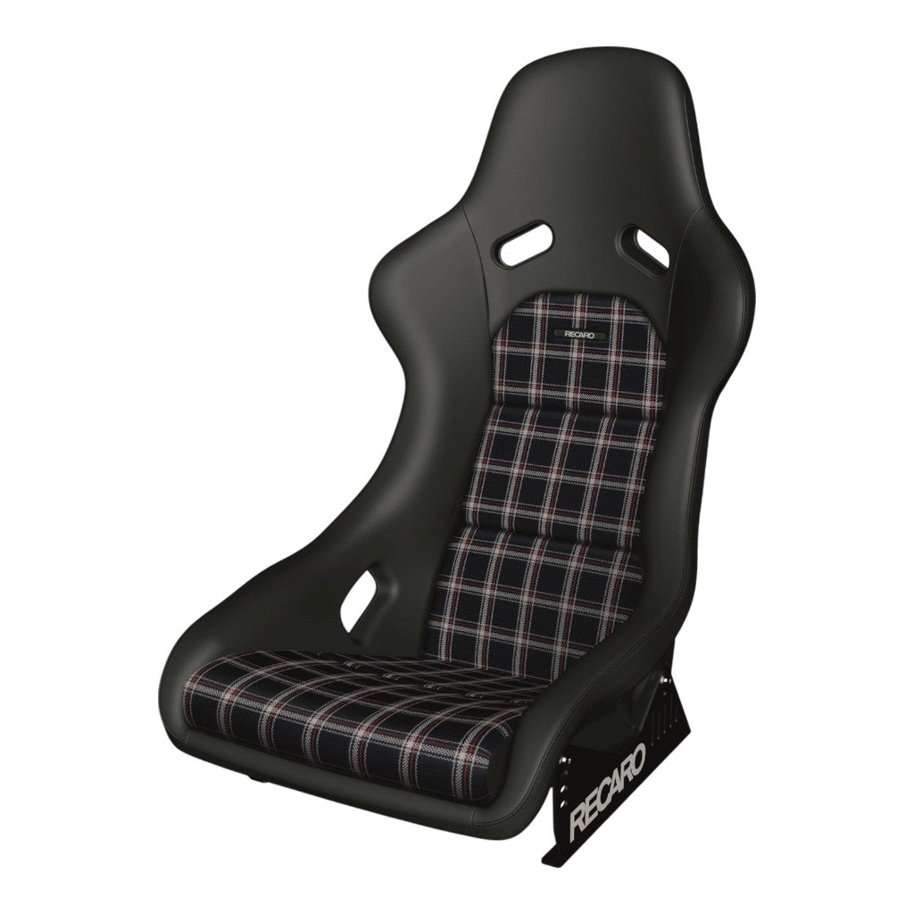 RECARO 087.00.0B28 Seat Classic Pole Position, Leather Black/Caro Photo-0