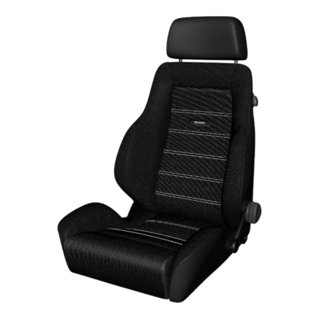 RECARO 089.00.0B27 Seat Classic LS, Leather Black / Corduroy Photo-0