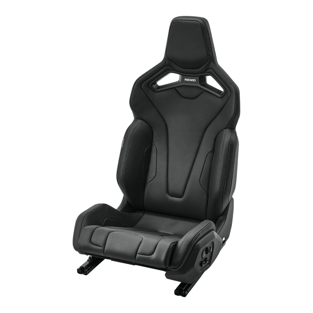 RECARO 633.500.2B48 Right Seat Sport C, 3 doors, Heat, SAB, Leather Black/Leather Perforated Black Photo-0