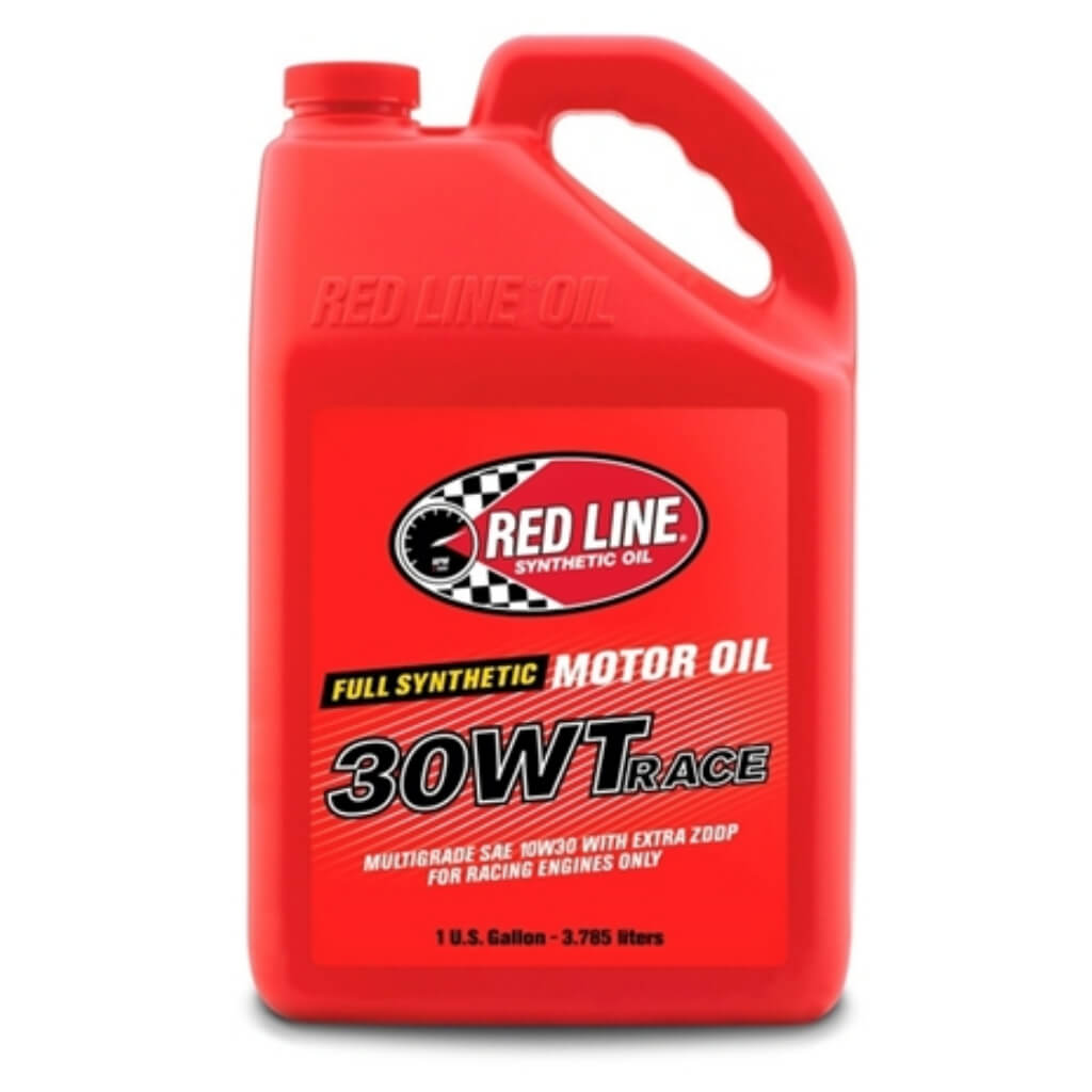 RED LINE OIL 10305 Race Motor Oil 30WT (10W30) 3.8 L (1 gal) Photo-0