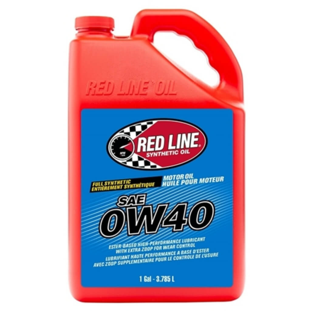 RED LINE OIL 11106 High Performance Motor Oil 0W40 18.93 L (5 gal) Photo-0