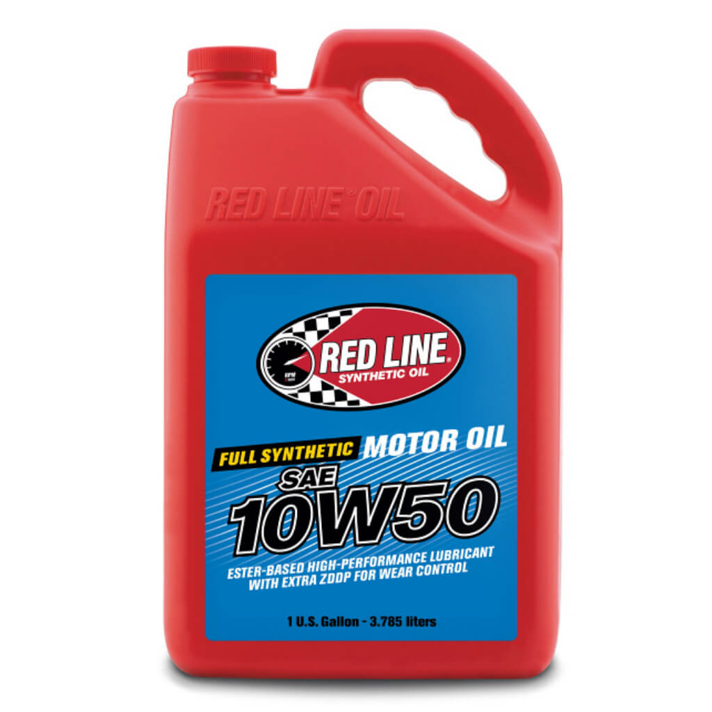 RED LINE OIL 11206 High Performance Motor Oil 10W50 18.93 L (5 gal) Photo-0