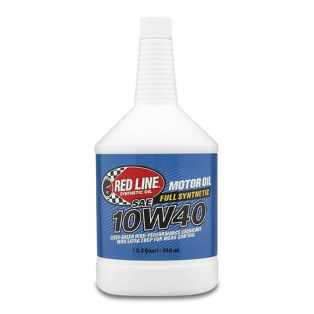 RED LINE OIL 11404 High Performance Motor Oil 10W40 0.95 L (1 qt) Photo-0