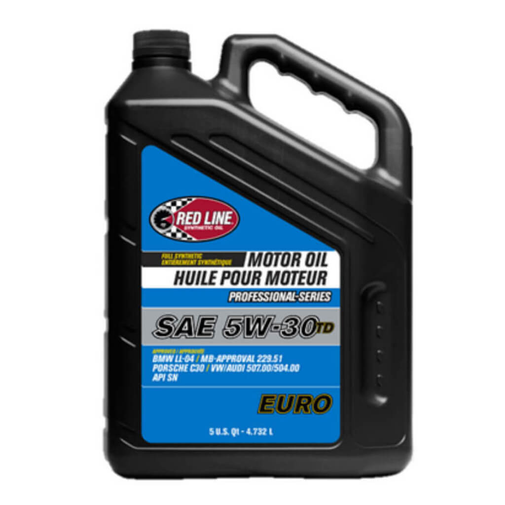 RED LINE OIL 12228 Professional Series EURO Motor Oil 5W30TD 208 L (55 gal) Photo-0