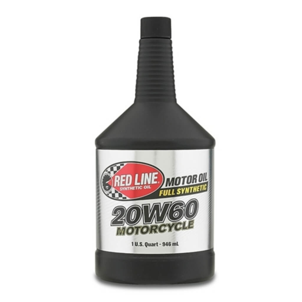 RED LINE OIL 12604 Motorcycle Motor Oil 20W60 0.95 L (1 qt) Photo-0