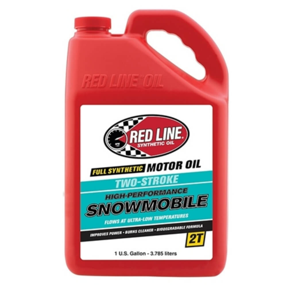 RED LINE OIL 41005 Two-Stroke Snowmobile Oil 3.8 L (1 gal) Photo-0
