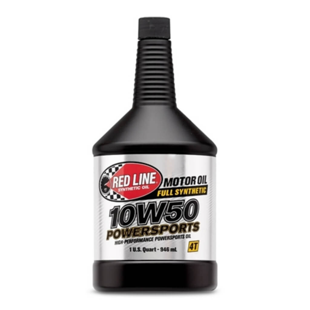RED LINE OIL 42604 Powersports Motor Oil 10W50 0.95 L (1 qt) Photo-0