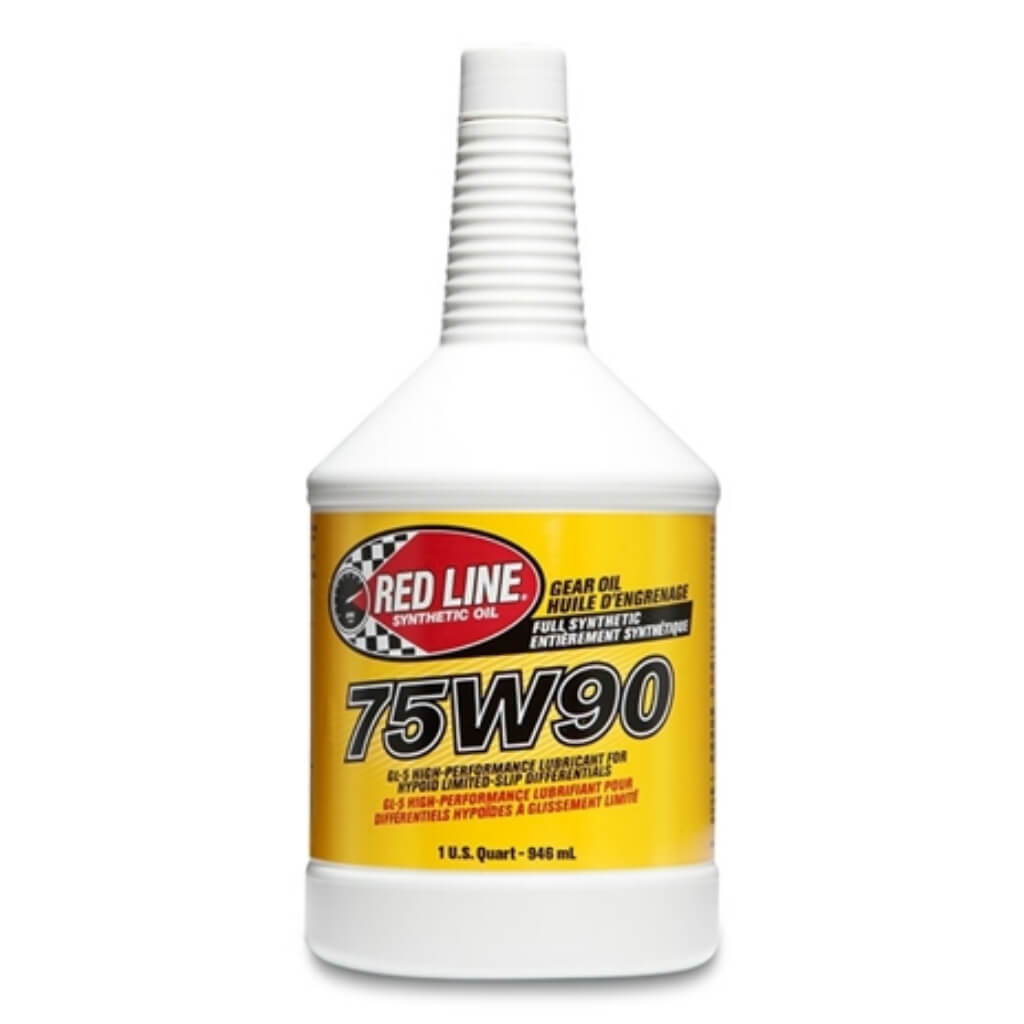 RED LINE OIL 57904 Gear Oil for Differentials 75W90 GL-5 0.95 L (1 qt) Photo-0