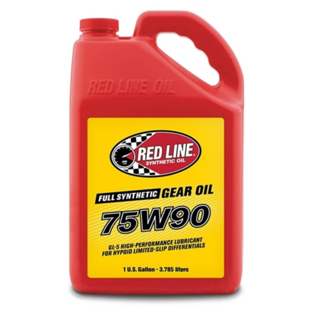 RED LINE OIL 57906 Gear Oil for Differentials 75W90 GL-5 18.93 L (5 gal) Photo-0