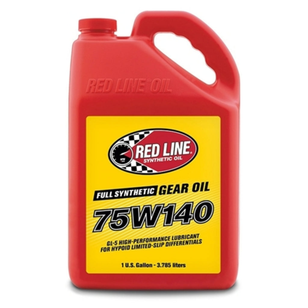 RED LINE OIL 57916 Gear Oil for Differentials 75W140 GL-5 18.93 L (5 gal) Photo-0