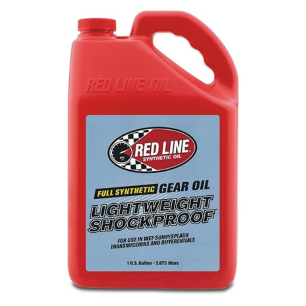 RED LINE OIL 58405 Gear Oil Lightweight ShockProof 3.8 L (1 gal) Photo-0