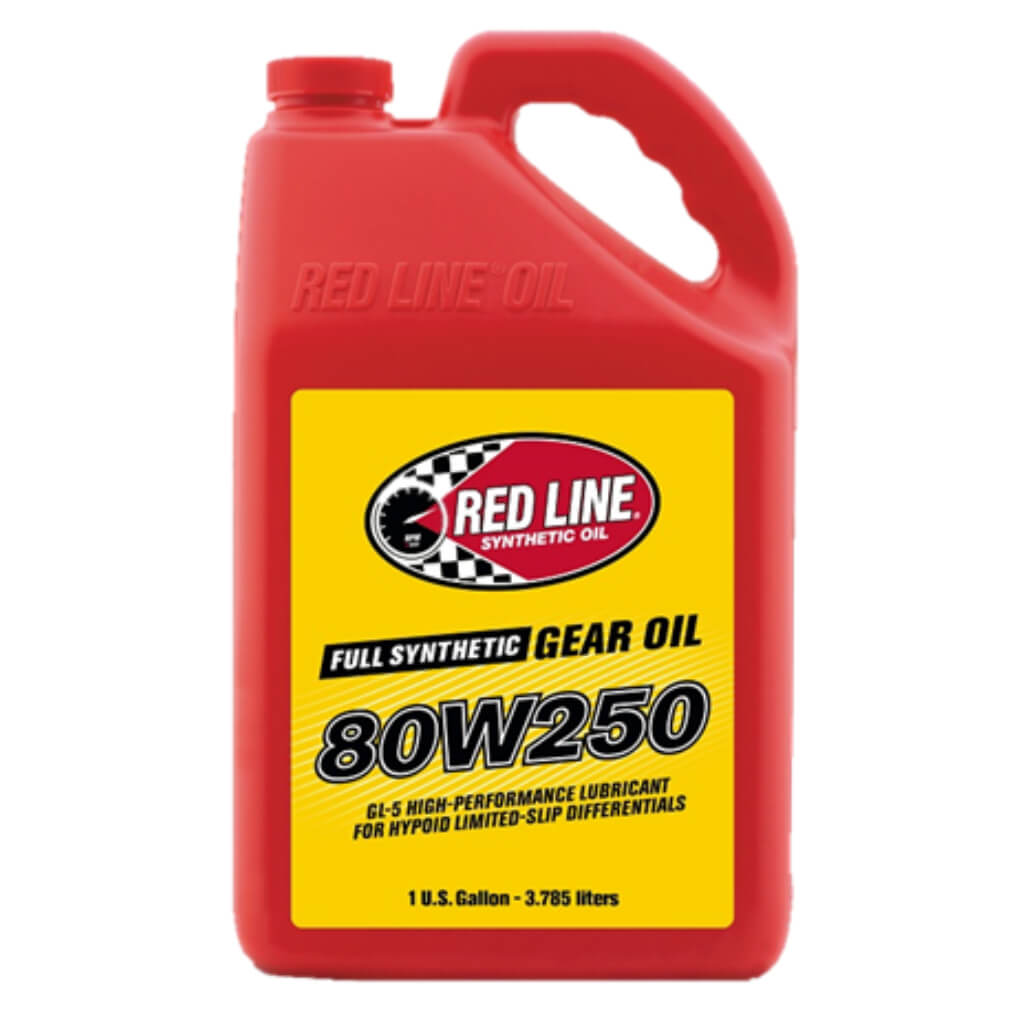 RED LINE OIL 58605 Gear Oil for Differentials 80W250 GL-5, 3.8 L (1 gal) Photo-0