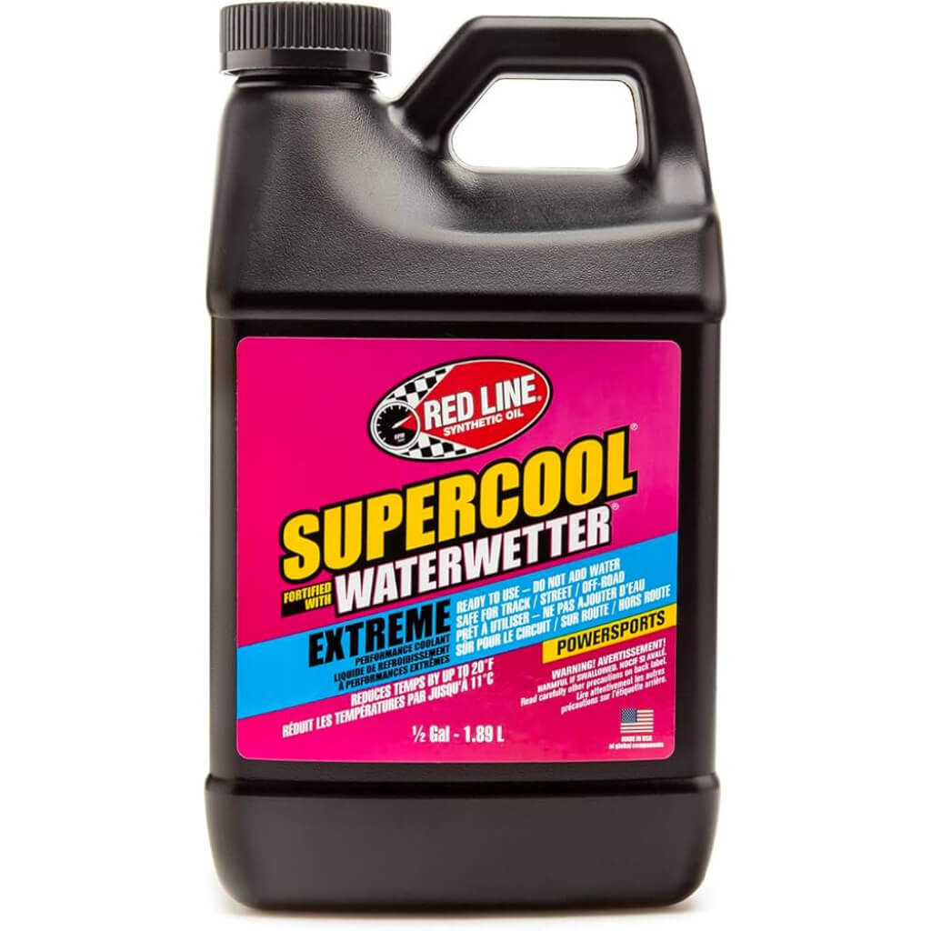 RED LINE OIL 80205 Powersports coolant SuperCool Extreme 1.89 L (1/2 gal) Photo-0