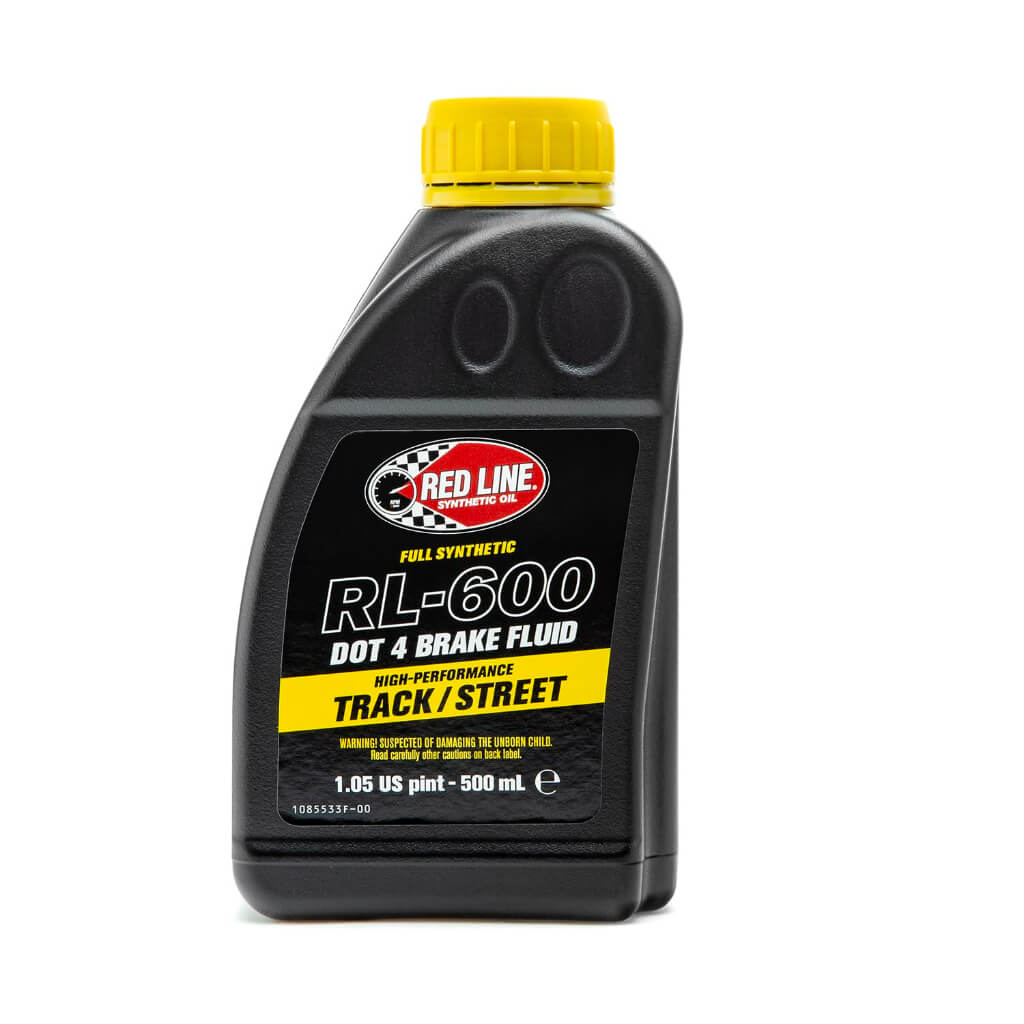 RED LINE OIL 90404 Brake Fluid RL-600 DOT 4 0.5 L (1.05 US pint) Photo-0
