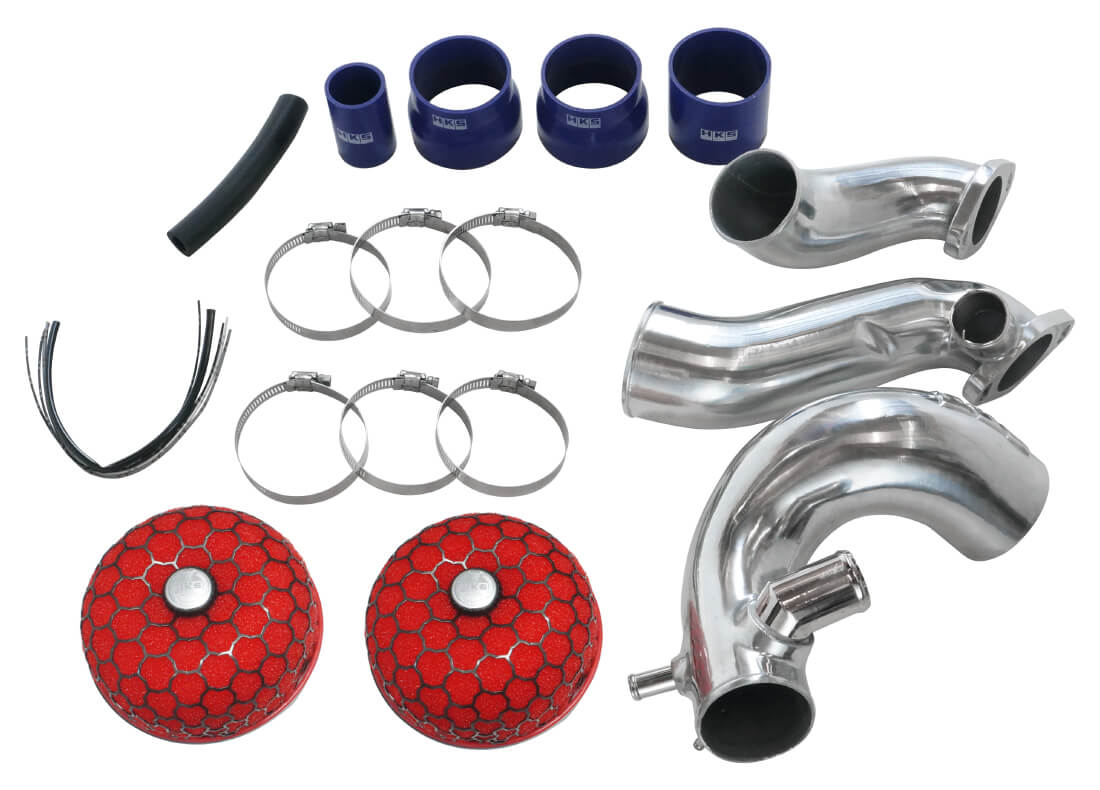 HKS 70020-AN110 Racing Suction Air Intake For Nissan GT-R R35 12/07~ (full kit inc PSK piping) Photo-0