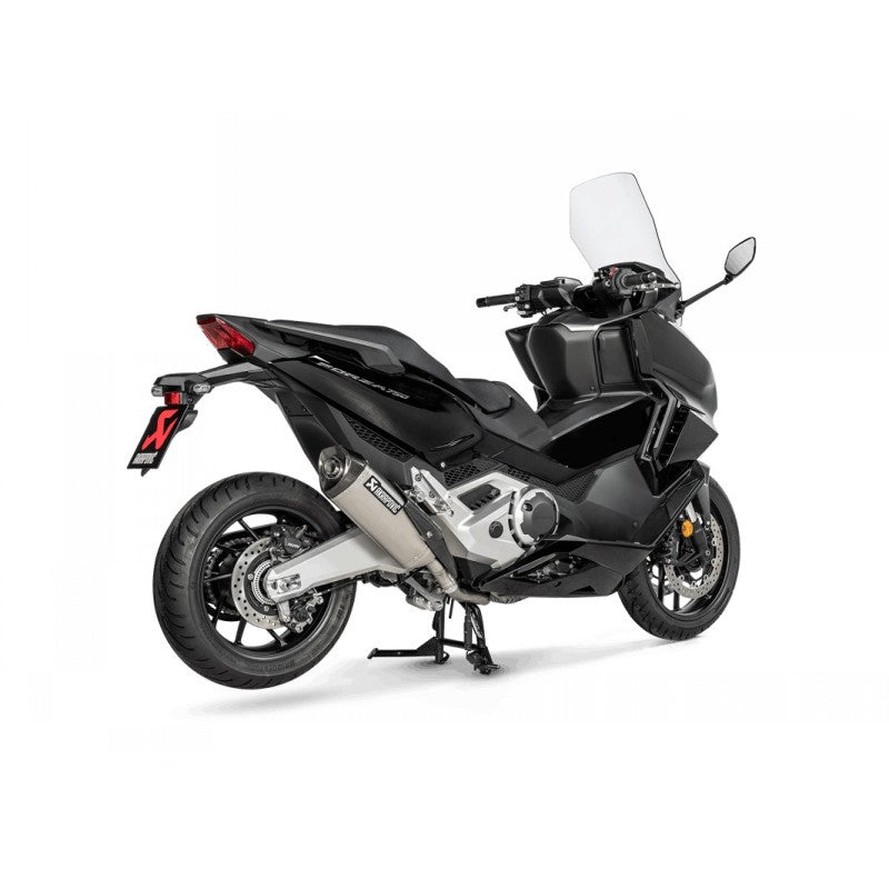 AKRAPOVIC S-H7SO4-HRT/1 Slip-On Line (Titanium) for HONDA NSS750 Forza 2024- Photo-2