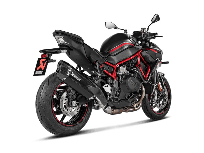 AKRAPOVIC S-K10SO31-HGITBL Slip-On Line (Titanium) for KAWASAKI Z H2 2020- Photo-4