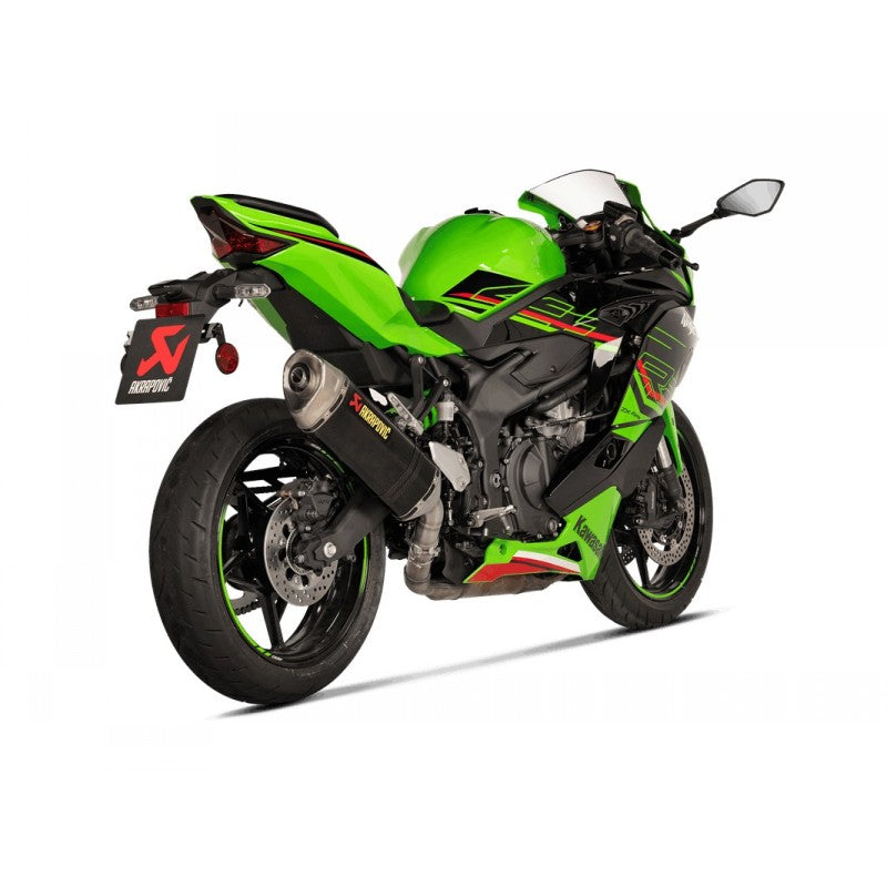 AKRAPOVIC S-K4SO8-HRC Slip-On Line (Carbon) for KAWASAKI Ninja ZX-4R 2023- Photo-1