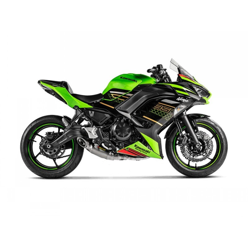 AKRAPOVIC S-K6R13-AFCRT/1 Racing Line (Titanium) for KAWASAKI Ninja 650 2023- Photo-1